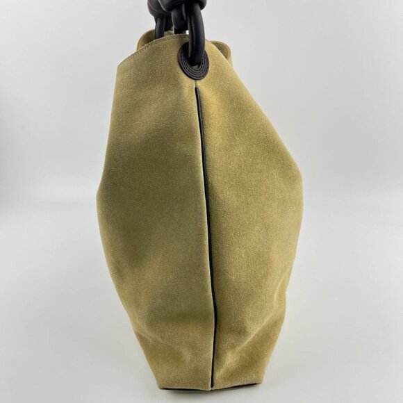 Loewe Anagram Flamenco Hobo Tote Beige Suede Vintage - Picture 6 of 16